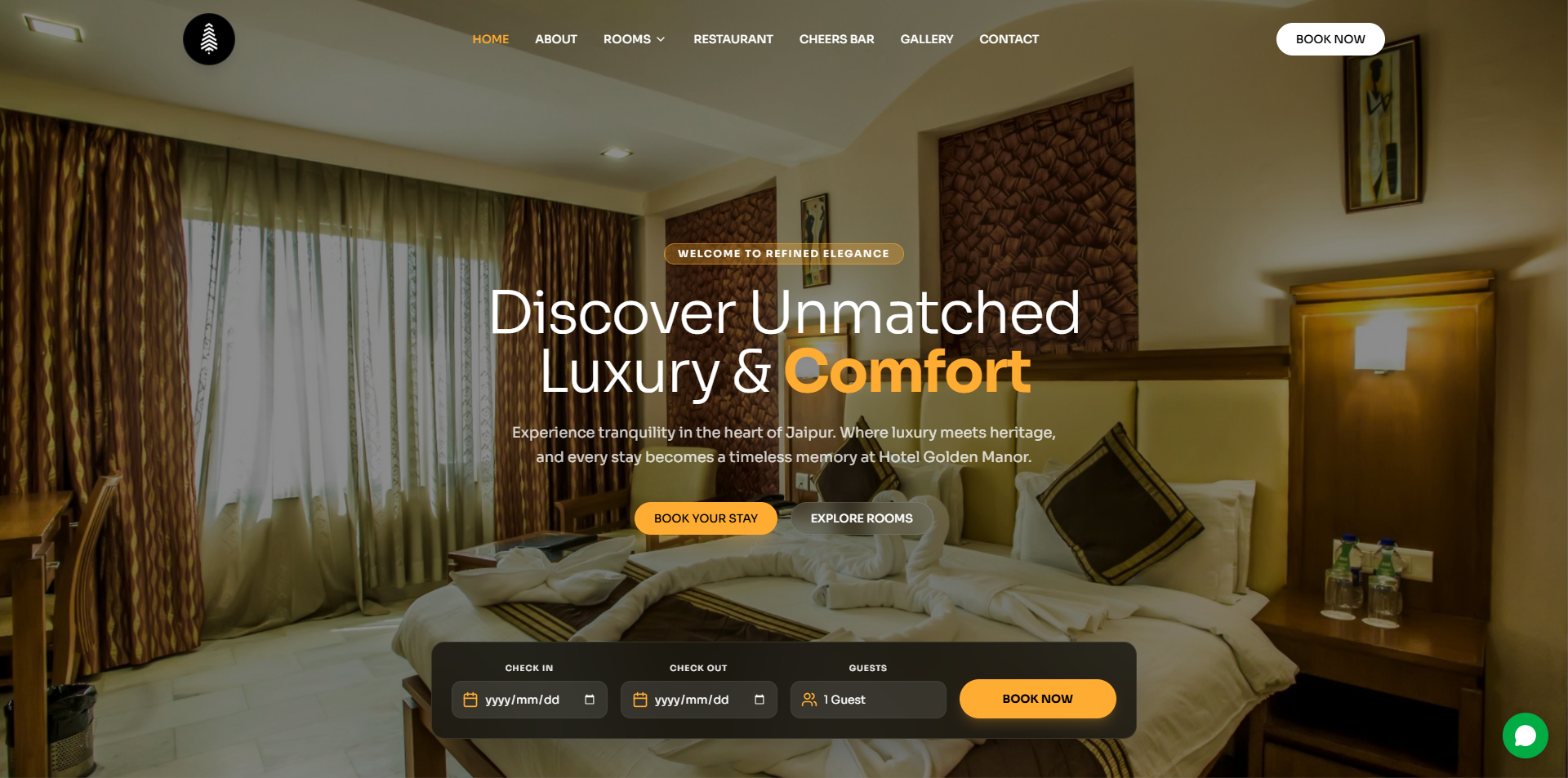 Golden Manor Jaipur desktop preview