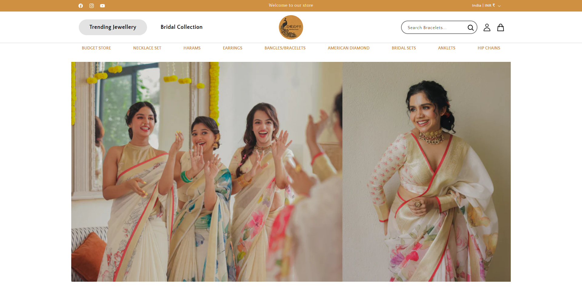 Shrishti Jewels desktop preview