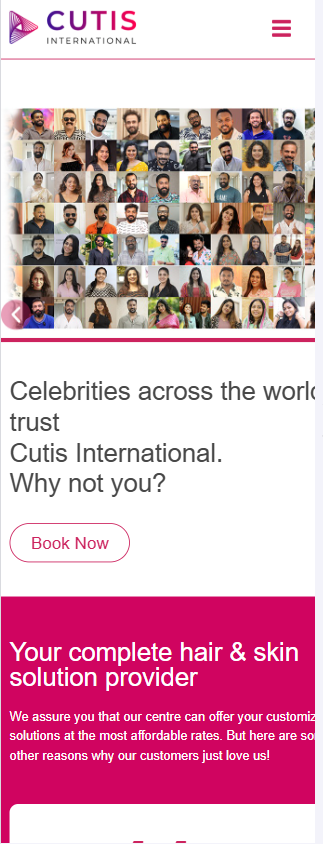Cutis International mobile preview